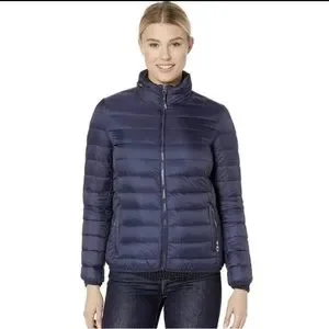 TUMI PACKABLE JACKET L ネイビー Tumi | Jackets & Coats | Tumi Womens Clairmont Packable